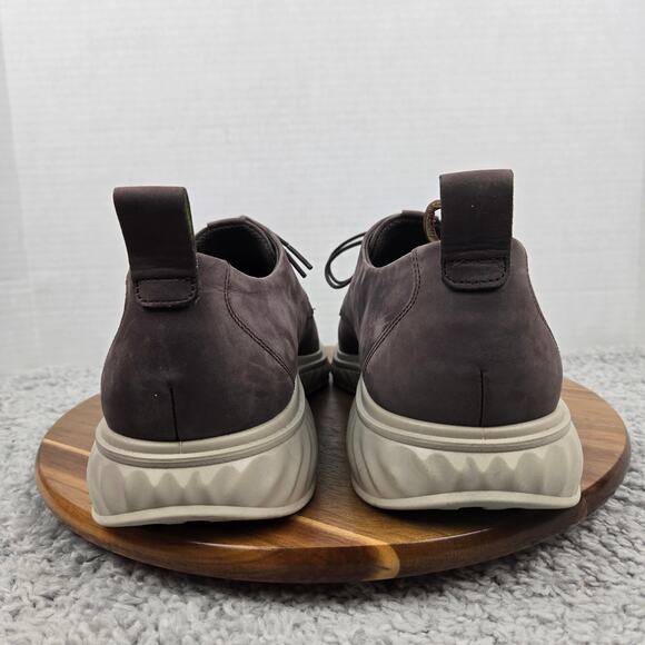 Ecco St. 1 Hybrid Lite Shale Nubuck Plain Toe Casual Oxford Dress Shoe Mens 48 - Picture 2 of 14